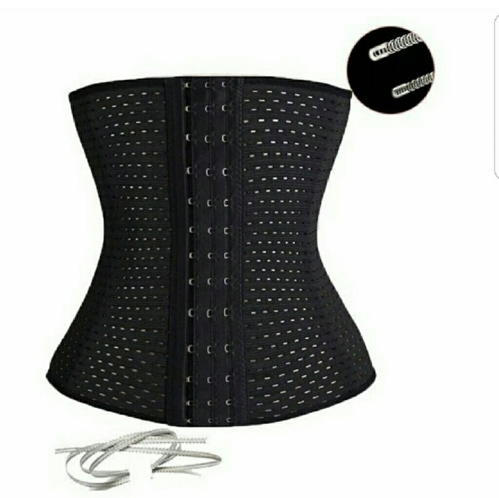 4 Spiral Steel Boned Waist Training - Picture 2 of 4